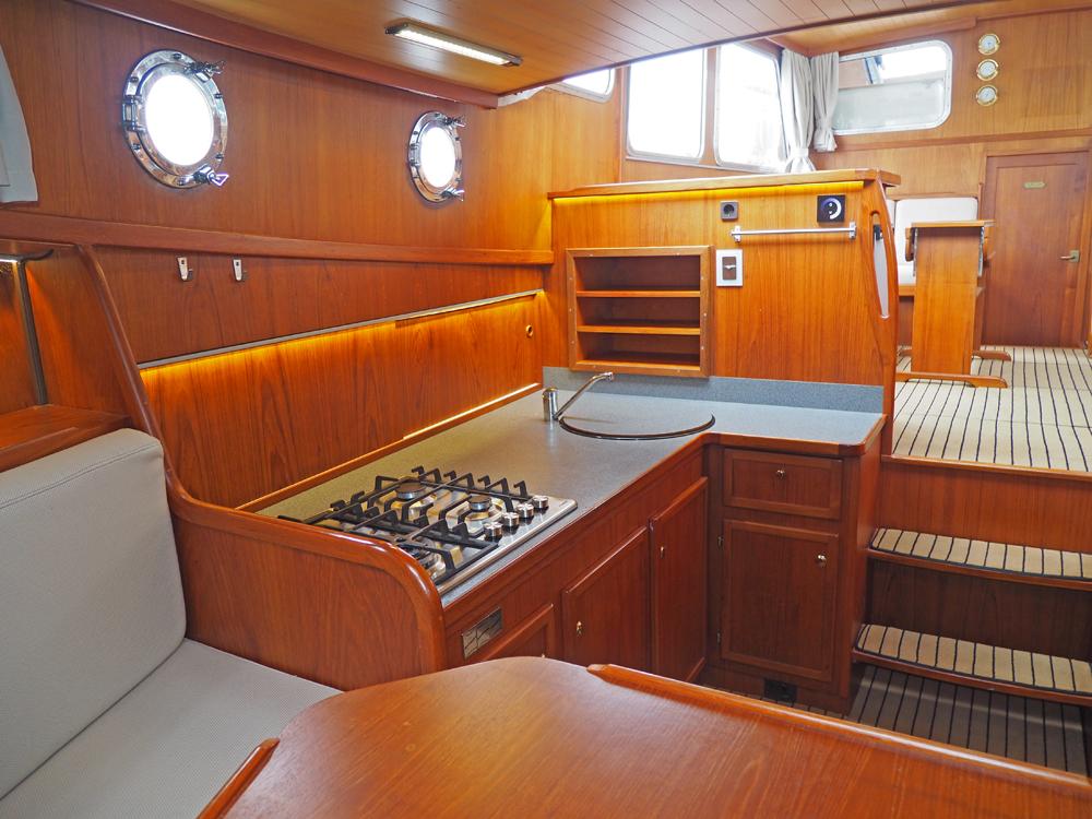 Cabin en avant, H&eacute;bergements